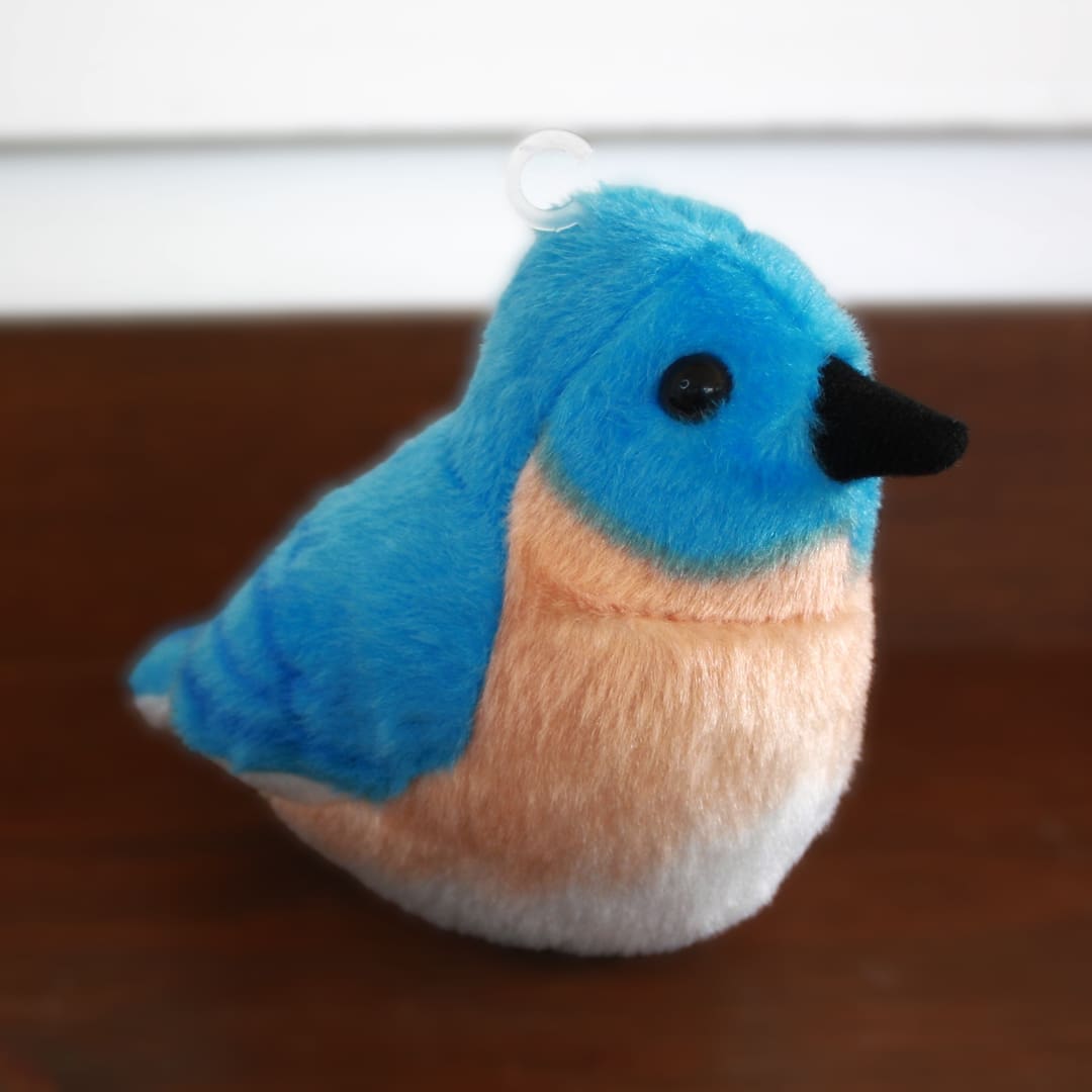 Bluebird plush singing bluebird